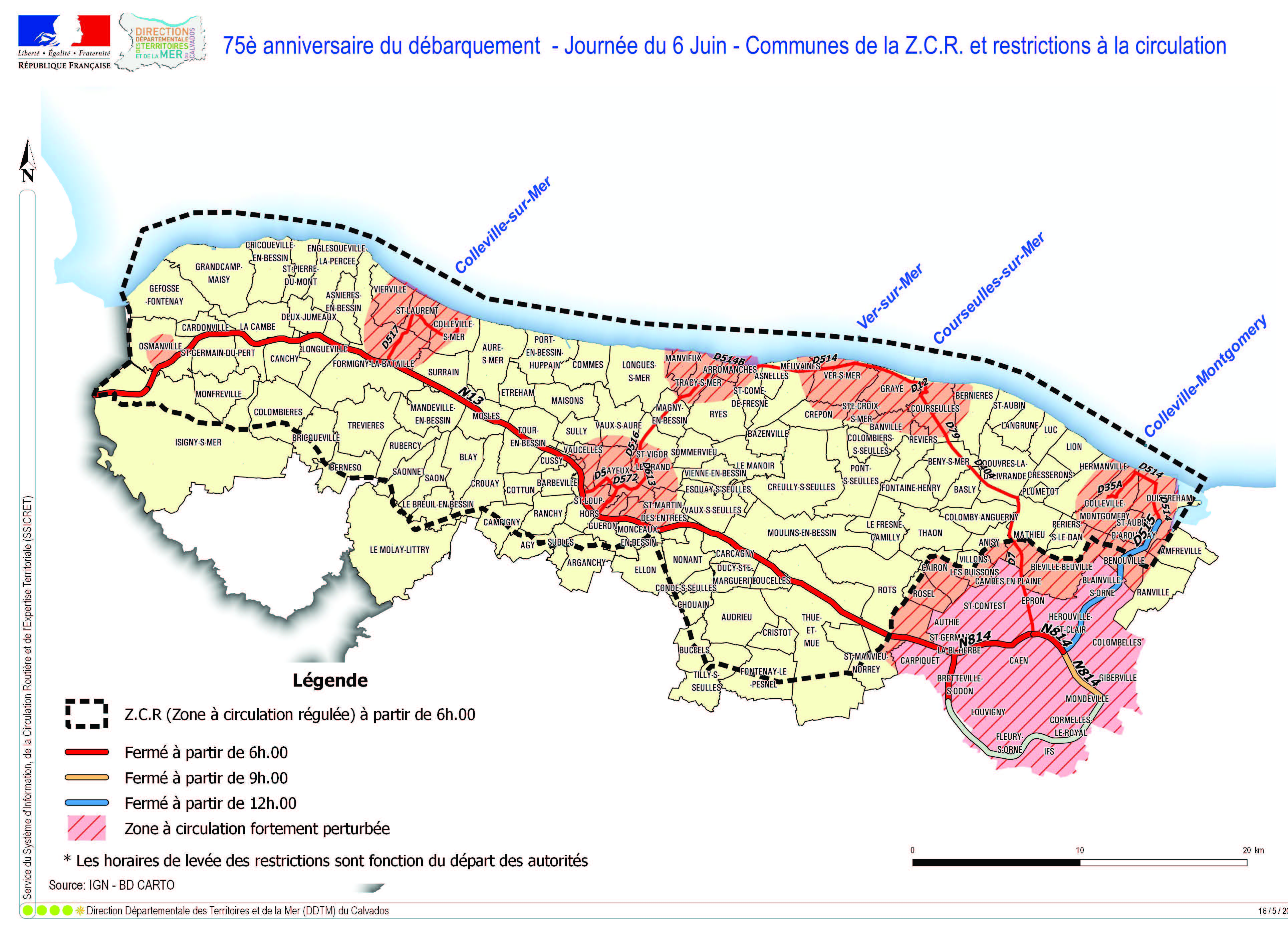 75e circulation et mobilité le 6 juin Ville de Bayeux